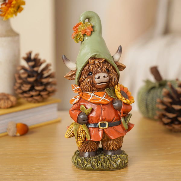 Autumn Highland Cow