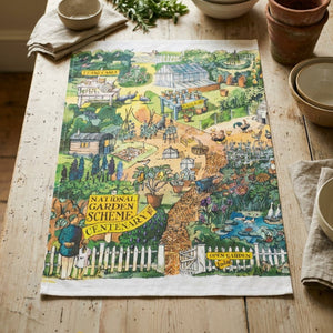 National Garden Scheme Tea Towel