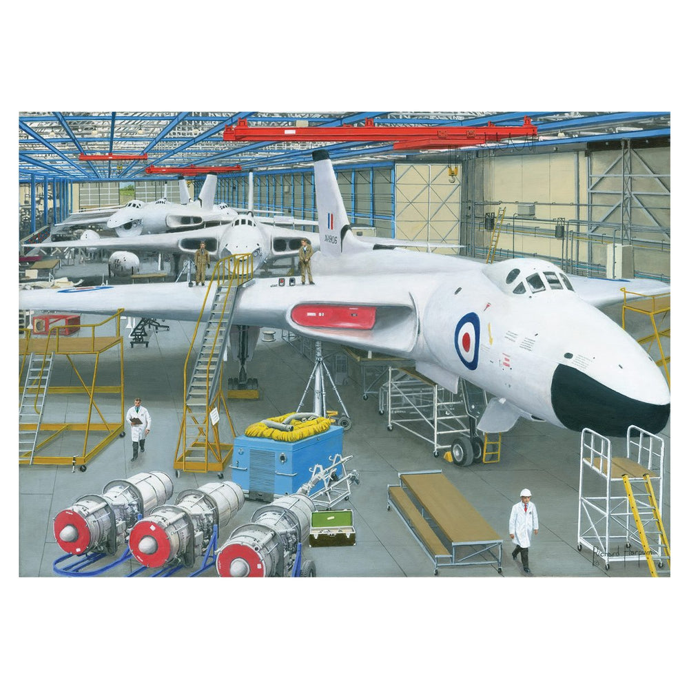 Building the Vulcan 1000 Piece Jigsaw