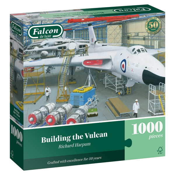 Building the Vulcan 1000 Piece Jigsaw