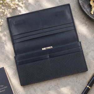 Large Navy Purse