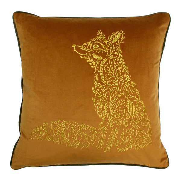 Forest Fauna Fox Cushion