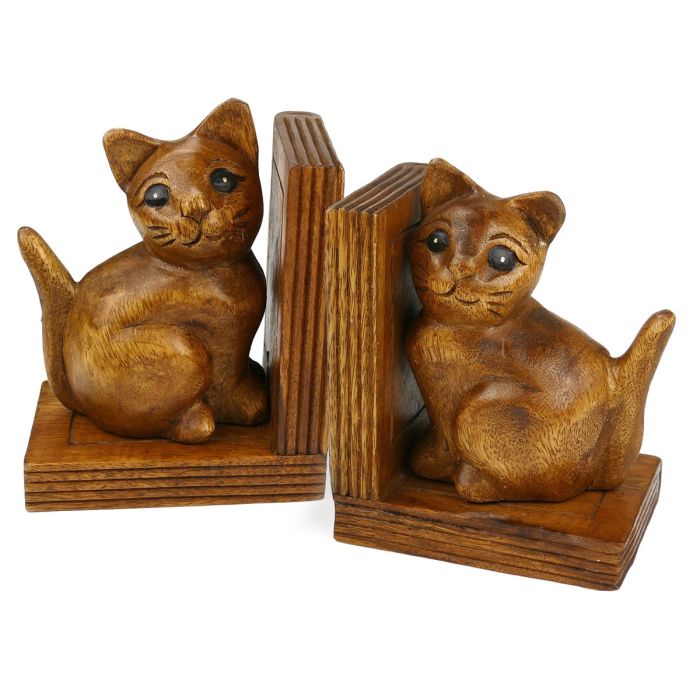 Cat bookends shop