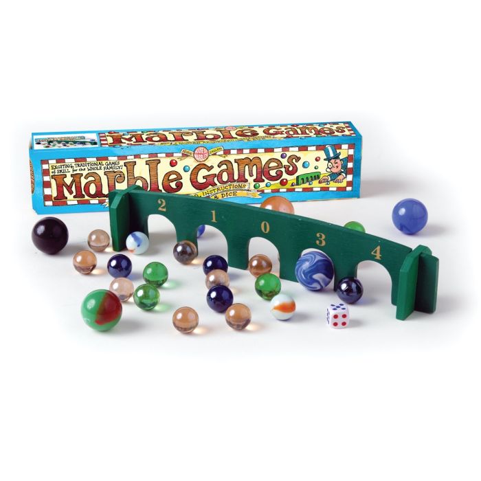 Indoor shop marble games
