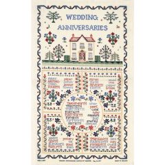 Wedding Sampler Tea Towel