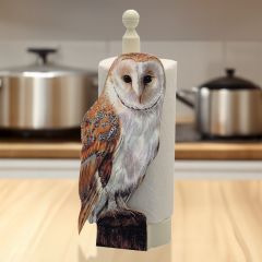 Barn Owl Kitchen Roll Holder