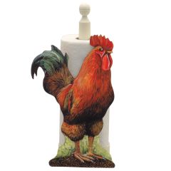 Cockerel Kitchen Roll Holder