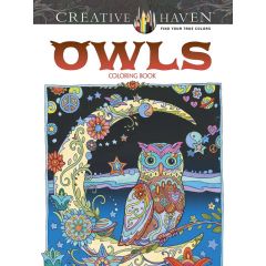 Creative Haven Owls Colouring Book