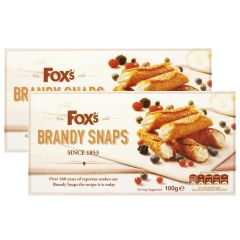 Traditional Brandy Snaps Twinpack
