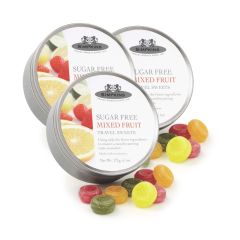 No Added Sugar Mixed Fruit Travel Sweets Triple pack