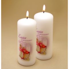 Easter Blessing Candle Saver Set