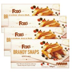 Traditional Brandy Snaps 4-Pack