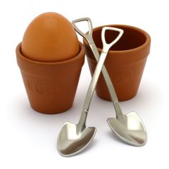 Flower Pot & Shovel Egg Cups