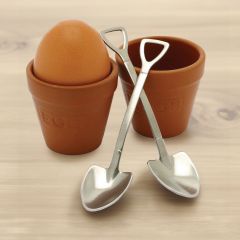 Flower Pot & Shovel Egg Cups