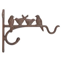 Birds of a Feather Hanging Basket Bracket