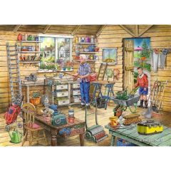 Find the Difference Freds Shed 1000  Piece Jigsaw