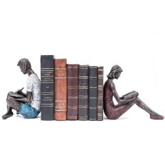 Young Couple Bookends