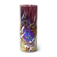 Iridescent Cylinder Vase