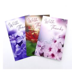 Floral Delight 'Thank You' Cards