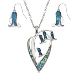 Bluebell Pendant & Earring Set