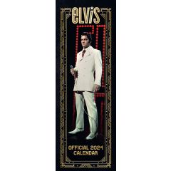 Elvis Presley Slimline Calendar 2024