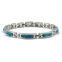 Magnetic Blue Stone Bracelet