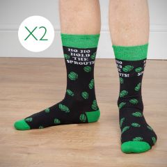Hold The Sprouts Socks Twinpack