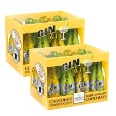 Gin Fizz Tonic Liqueurs Pack of Two