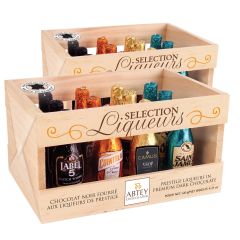 Liqueurs in Wooden Crate Saver Set
