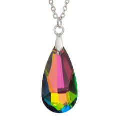 Rainbow Teardrop Pendant