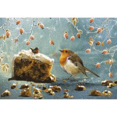 Christmas Robin 500-Piece Jigsaw