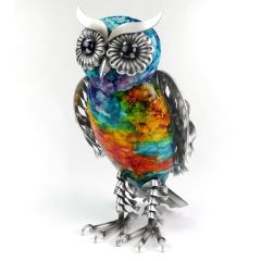 Abstract Metal Owl