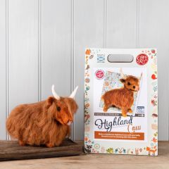 Highland Cow Needle Felt Kit