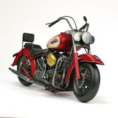 Vintage Red Motorbike
