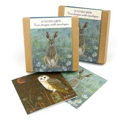 Enchanted Wildlife Notecard Wallet Saver Set