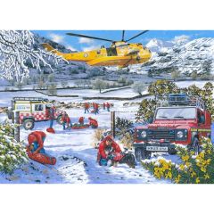 Mountain Rescue 1000-Piece Jigsaw