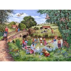 Pond Dippers 1000-Piece Jigsaw