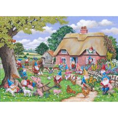 Gnome Farm 500 XL-Piece Jigsaw