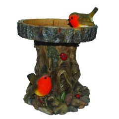 Tree Trunk Bird Feeder