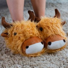 Highland Cow Slippers