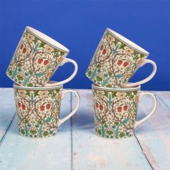 Set of Four Blackthorn Mugs