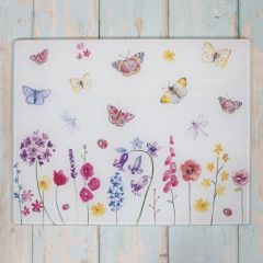 Butterfly Garden Cutting Board