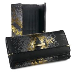 Metallic Two Tone Purse