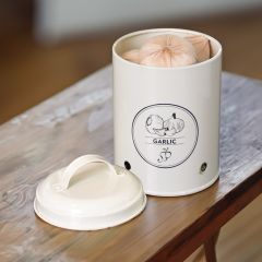 Garlic Storage Tin