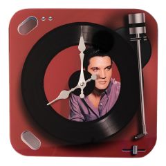 Elvis Presley Record Player Clock