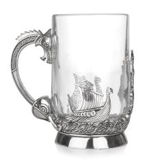 Viking Glass Tankard