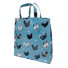 British Hens PVC Shopper with Gusset