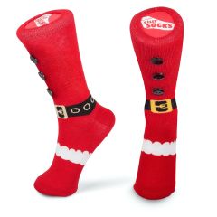 Silly Santa Slipper Socks