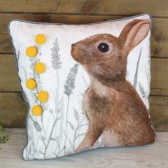 Meadow Hare Cushion