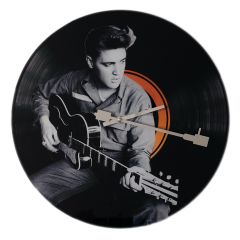 Elvis with Guitar Clock